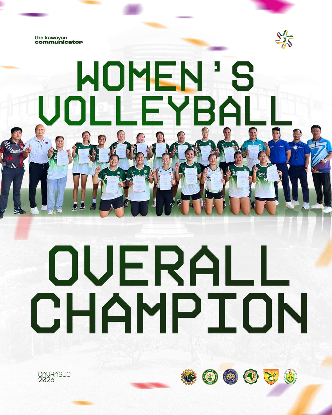 Women's Volleyball — Overall Champion